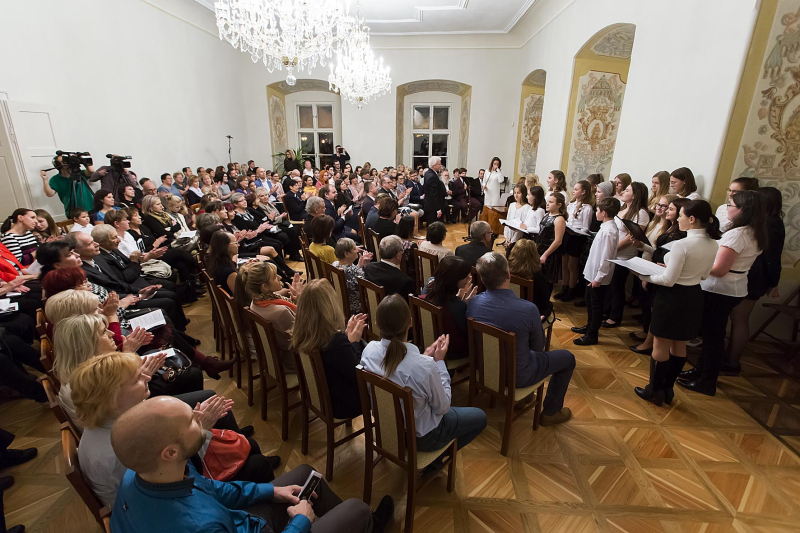 Slavnostní otevření hudebního sálu zámku Rosice 10. 11. 2019 (HO)